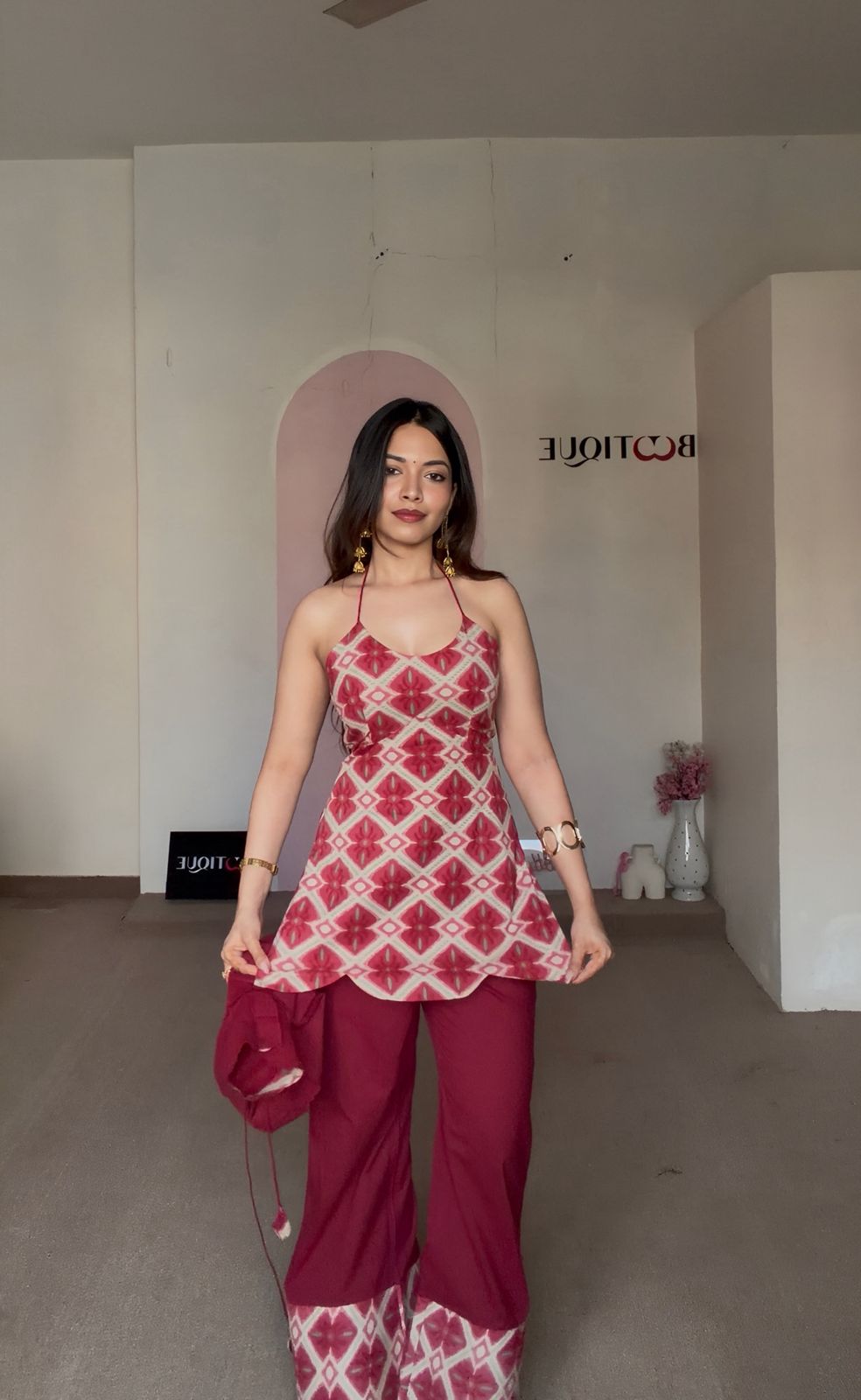 Masakali convertable half sleeves